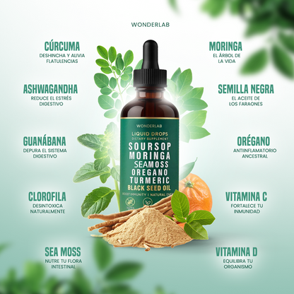 Salud Intestinal 10 en 1 de WonderLab®